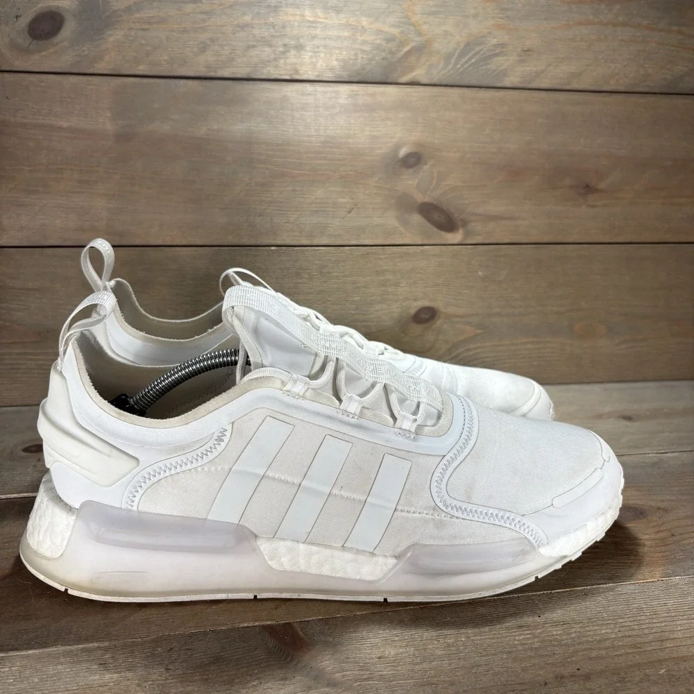 adidas NMD V3 mens size 13 shoes white athletic running sneakers